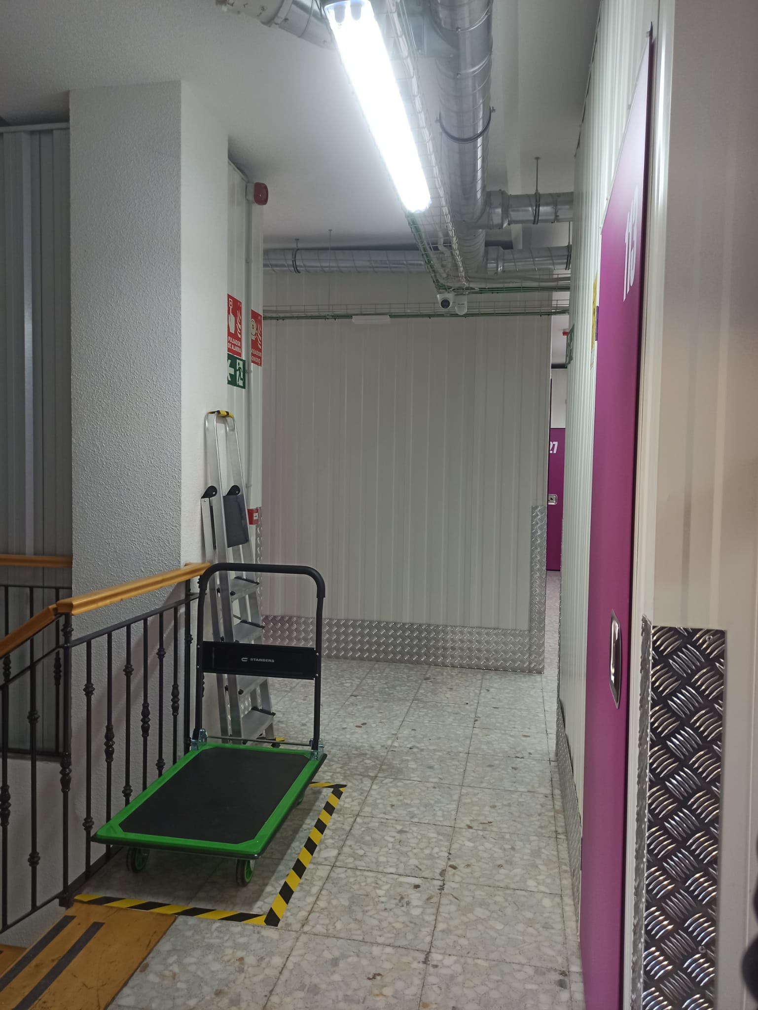 Interior del centro